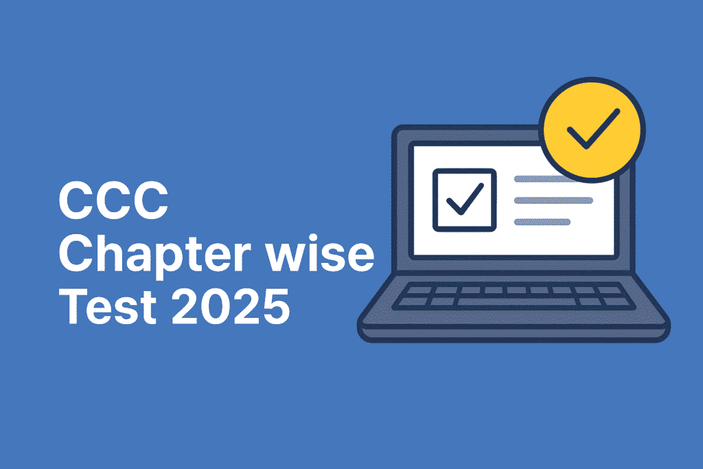 ccc online test chapter wise